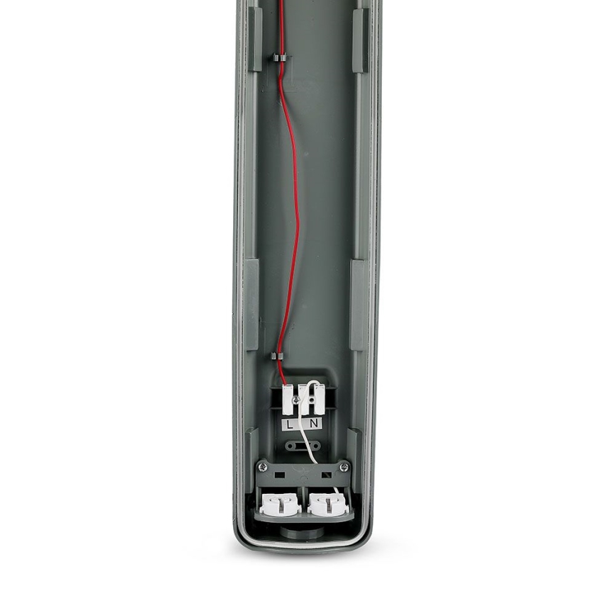 Tube fluorescent industriel LED T8 2xG13/22W/230V IP65 6400K 156 cm
