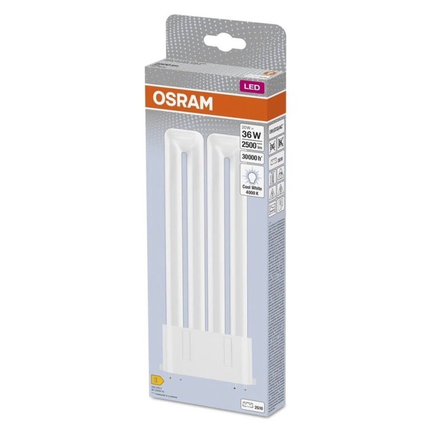 Tube fluorescent LED 2G10/20W/230V 4000K - Osram