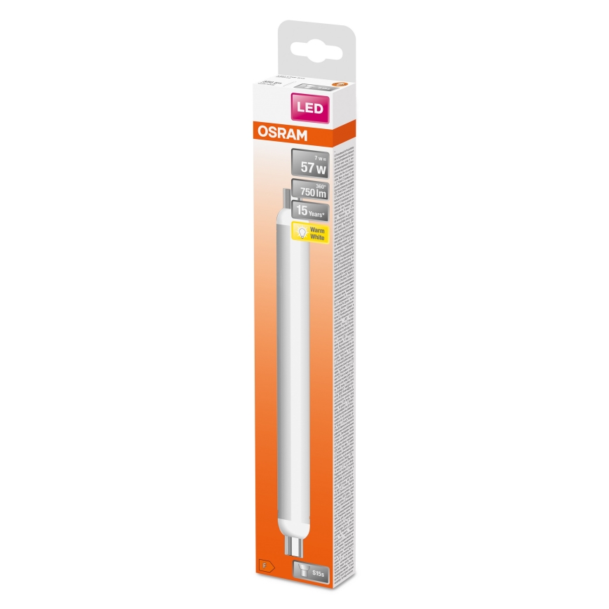 Tube fluorescent LED LINE S15s/7W/230V 2700K - Osram