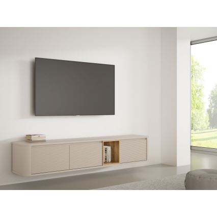 TV-meubel INAR beige/bruin