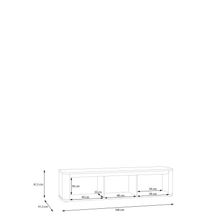 TV-meubel INAR beige