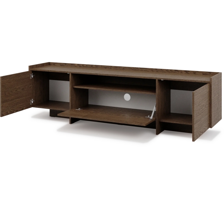 TV-meubel KEMI 197x57 cm eiken