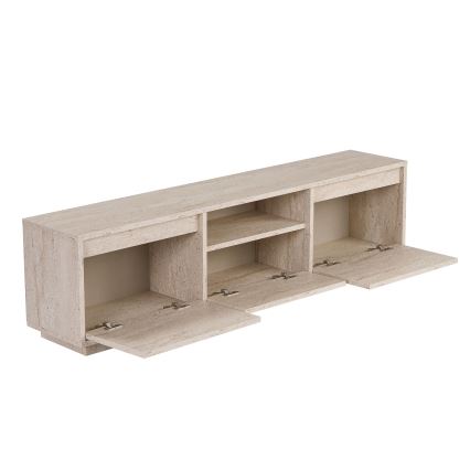 Tv-meubel KREDE 160x30 cm beige