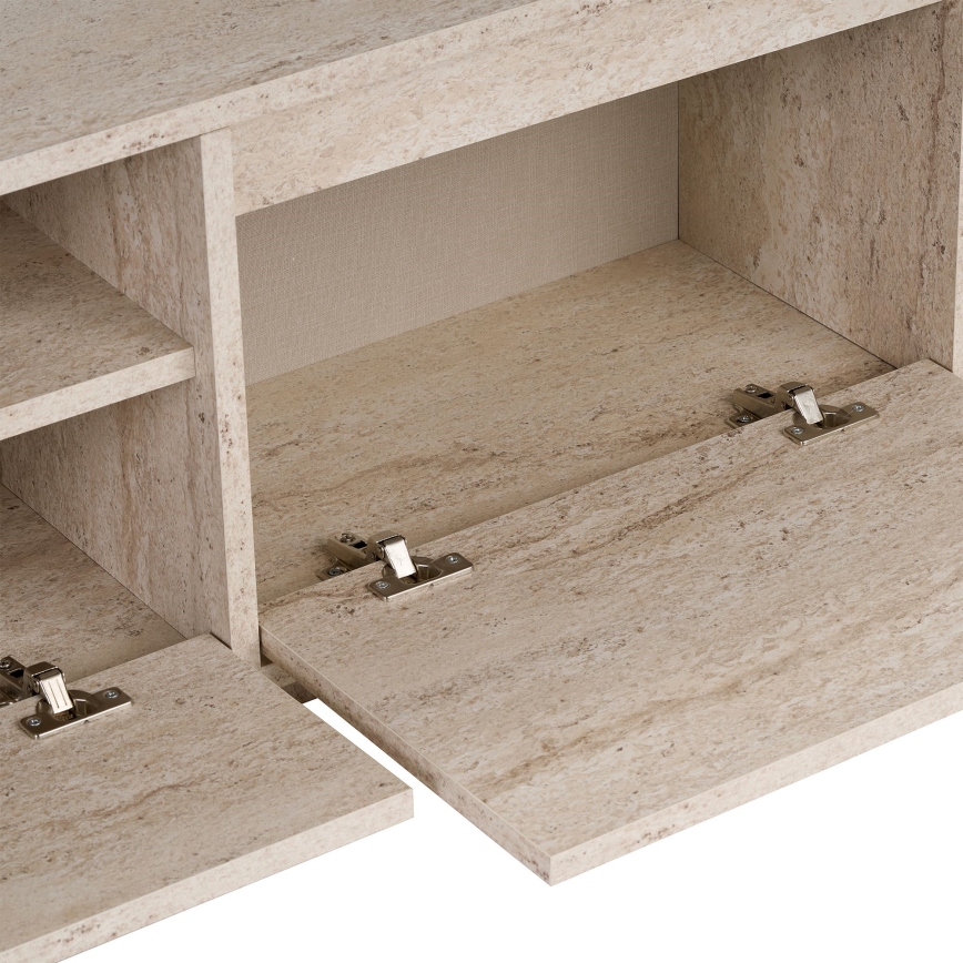 Tv-meubel KREDE 160x30 cm beige