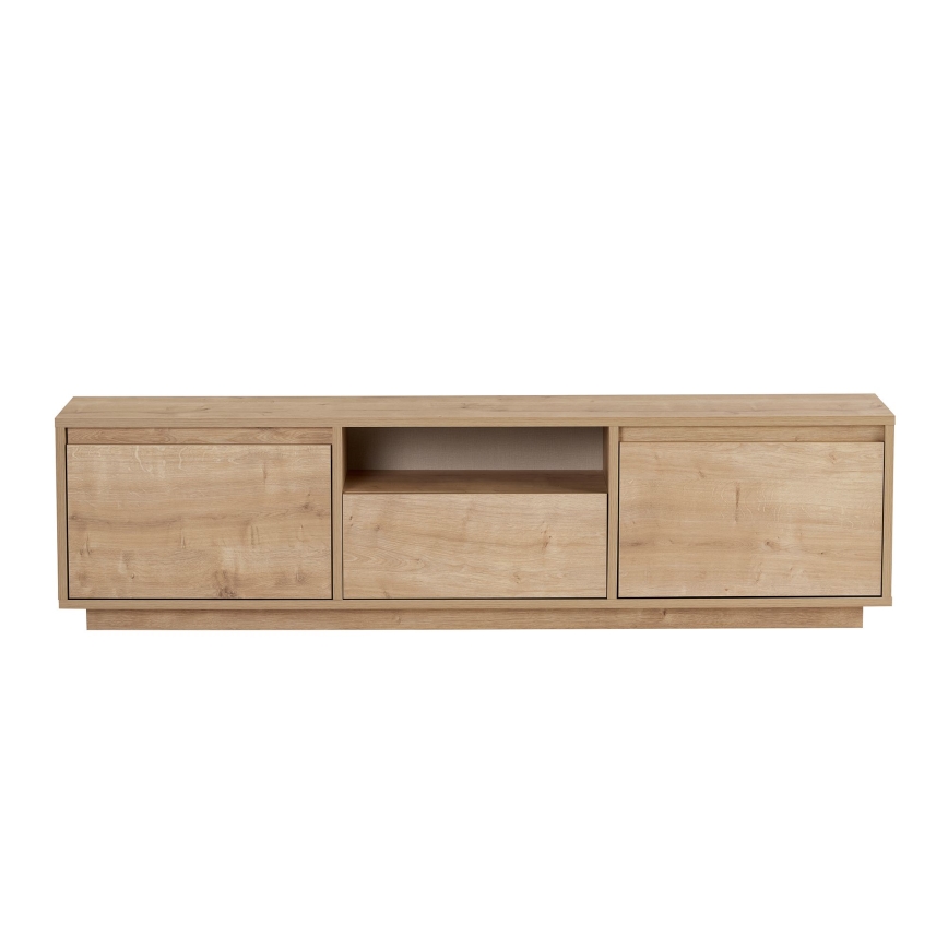 Tv-meubel KREDE 160x30 cm eiken