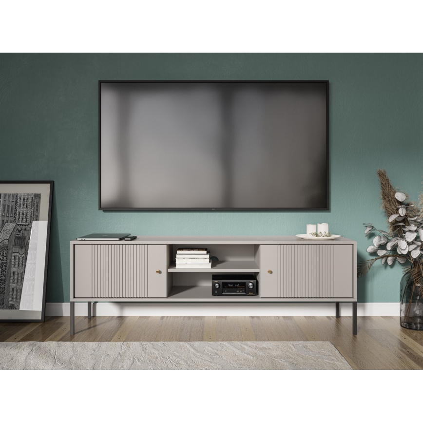 TV-meubel LUE beige/zwart