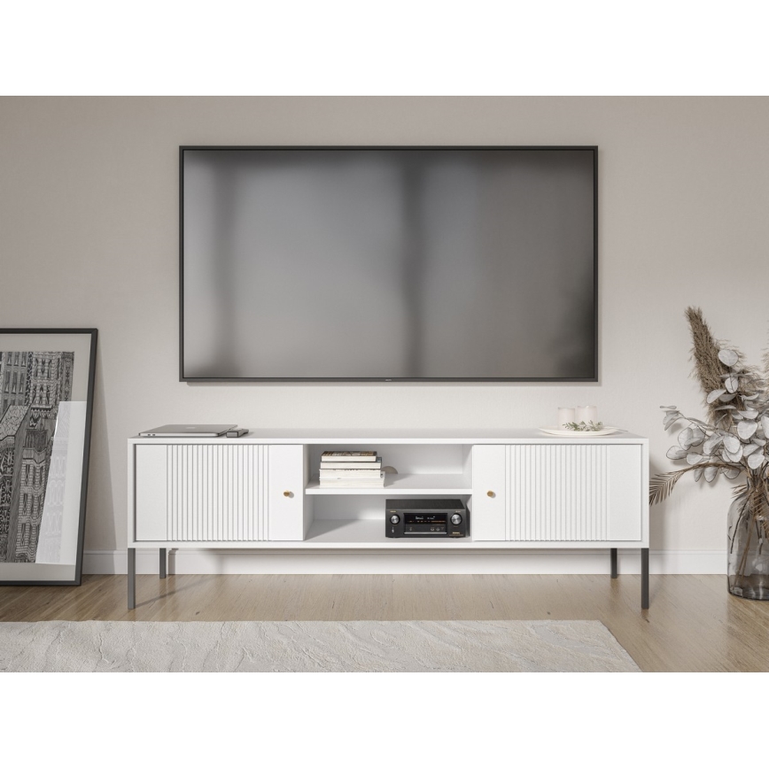 TV-meubel LUE wit/zwart