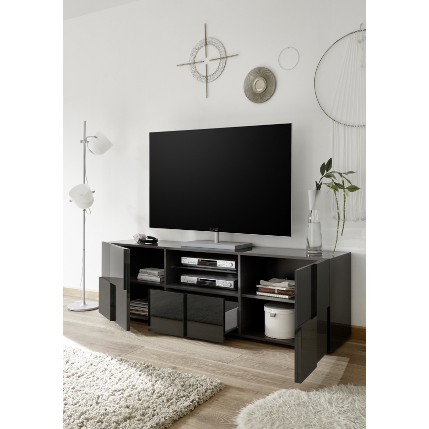 TV-meubel SERIAN antraciet