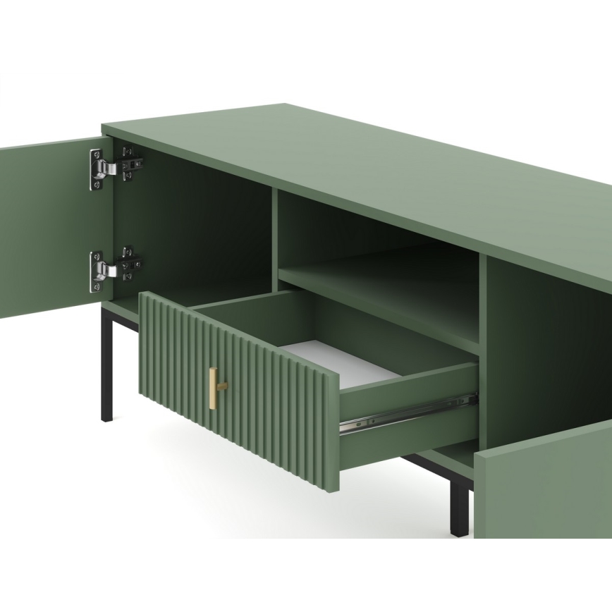 TV-meubel SUE groen/zwart