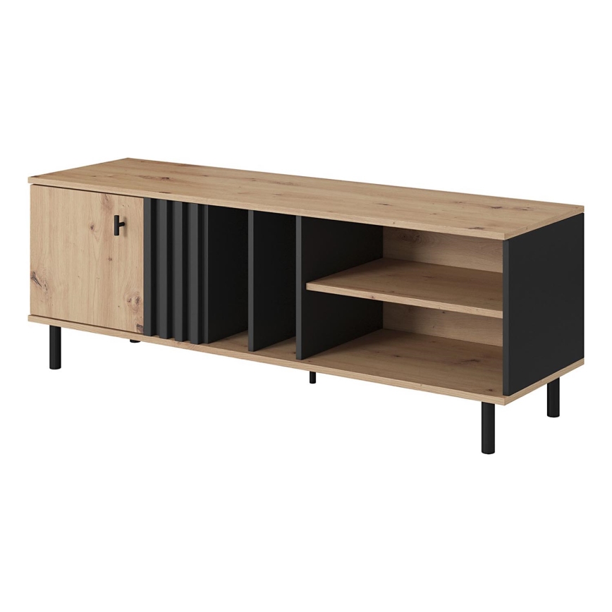 TV-tafel BADIA eiken/antraciet