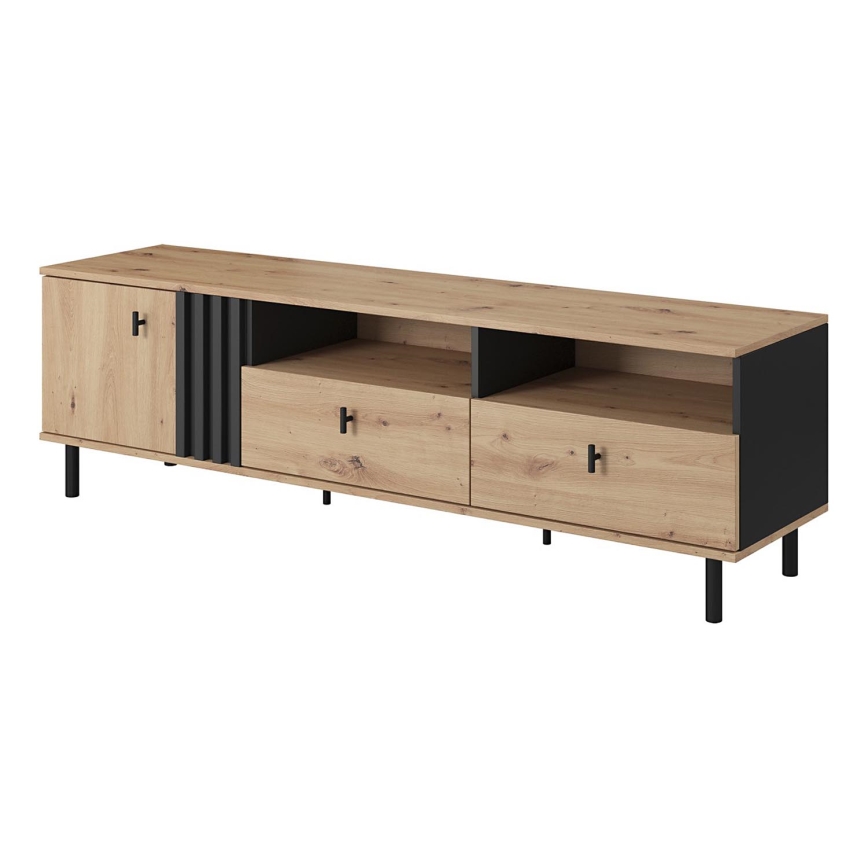 TV-tafel BADIA eiken/antraciet
