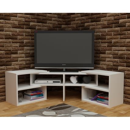 TV Tafel CARE 40x136,8 cm wit
