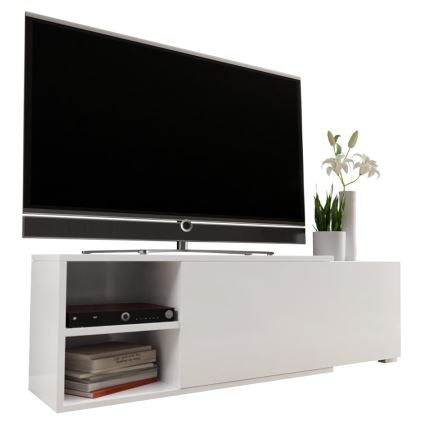 TV tafel CLIF 40x180 cm wit