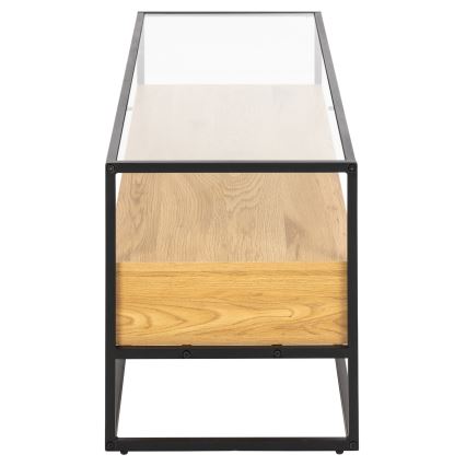 TV-tafel ZEIN eiken/zwart