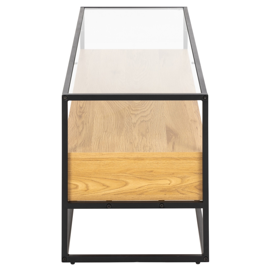 TV-tafel ZEIN eiken/zwart