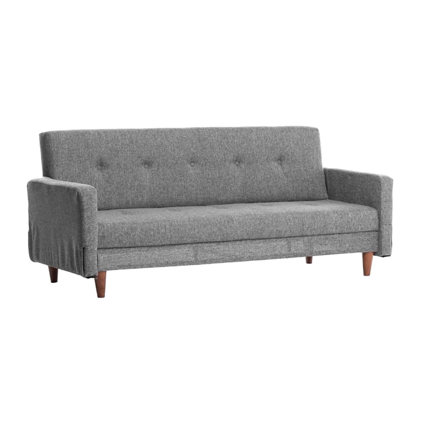 Twee-zitsbank NARA lichtgrijs