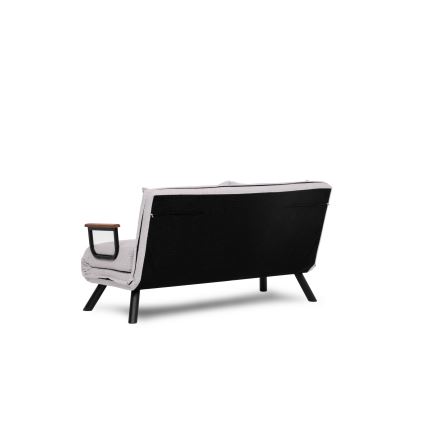 Tweepersoons slaapbank QIRA, wit