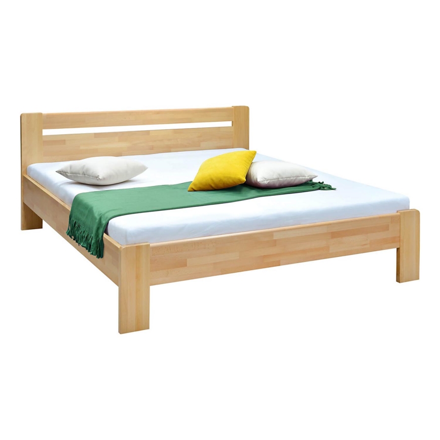 Tweepersoonsbed AMARA 180x200 cm beuken