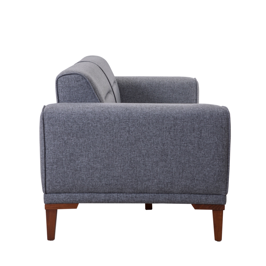 Tweezitsbank DOTY donkergrijs