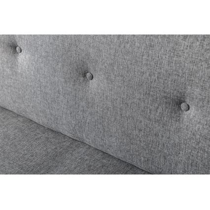 Tweezitsbank LOKO lichtgrijs