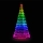Twinkly - Arbre de Noël extérieur LED RGBW dimmable LIGHT TREE 1000xLED 6 m IP44 Wi-Fi