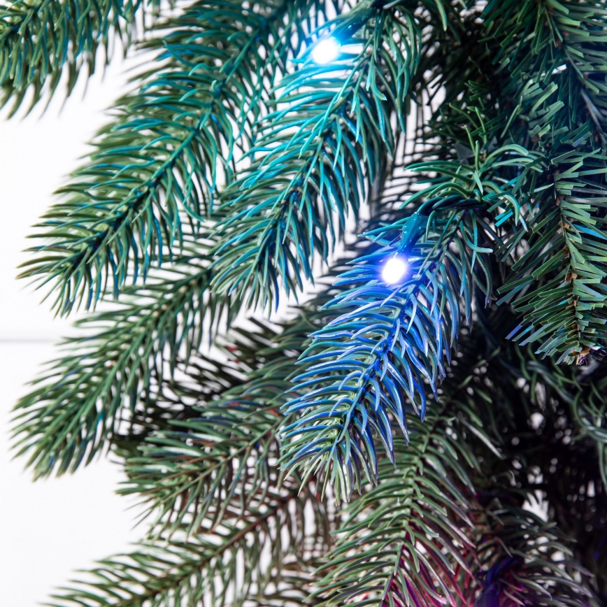 Twinkly - регульована настінна прикраса Різдва LED RGBW GARLAND 50xLED 2,7 м Wi-Fi