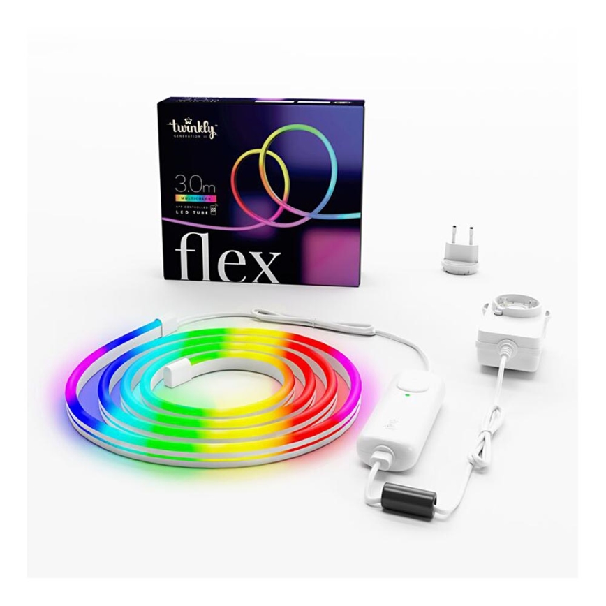 Twinkly - LED RGB Dimbare strip FLEX 300xLED 3 m Wi-Fi