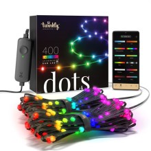 Twinkly - LED RGB Dimbare Strip voor Buiten DOTS 400xLED 23,5m IP44 WiFi