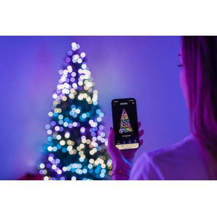 Twinkly - LED RGBW Регульована різдвяна ялинка TREE 435xLED 2,1 м Wi-Fi