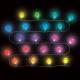 Twinkly - LED RGB Dimbaar buitenshuis Kerst lichtsnoer FACETED 40xLED 14,5 m IP44 Wi-Fi