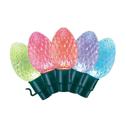 Twinkly - LED RGB Dimbaar buitenshuis Kerst lichtsnoer FACETED 40xLED 14,5 m IP44 Wi-Fi