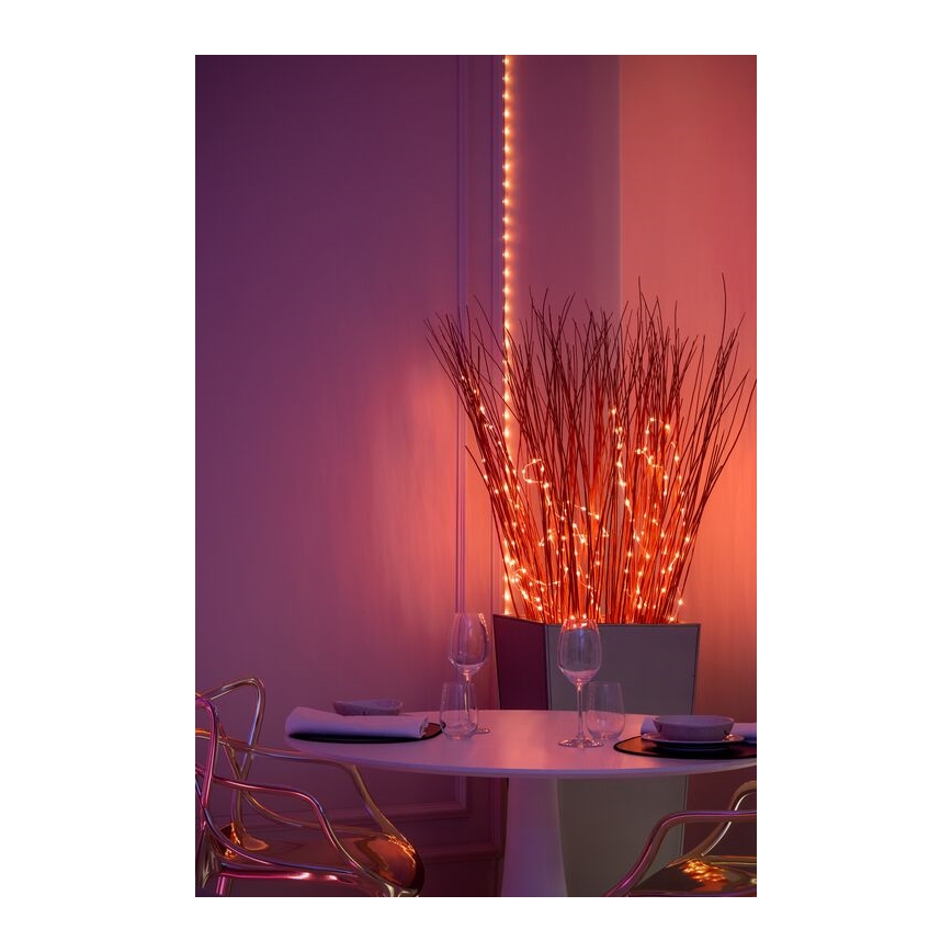 Twinkly TWD060STP-B - Ruban LED RGB  à intensité variable DOTS 60xLED 3 m Wi-Fi USB