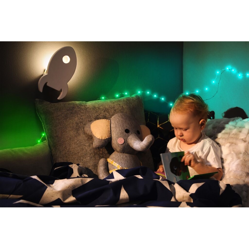 Twinkly TWD060STP-B - Ruban LED RGB  à intensité variable DOTS 60xLED 3 m Wi-Fi USB