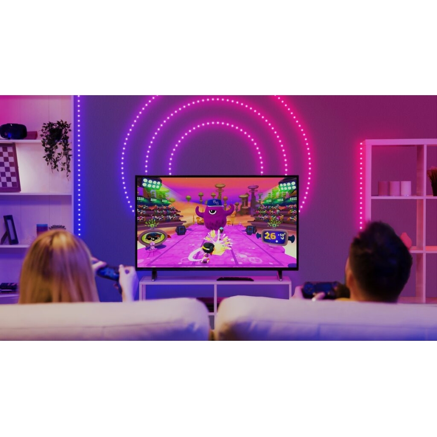 Twinkly TWD060STP-B - Ruban LED RGB  à intensité variable DOTS 60xLED 3 m Wi-Fi USB