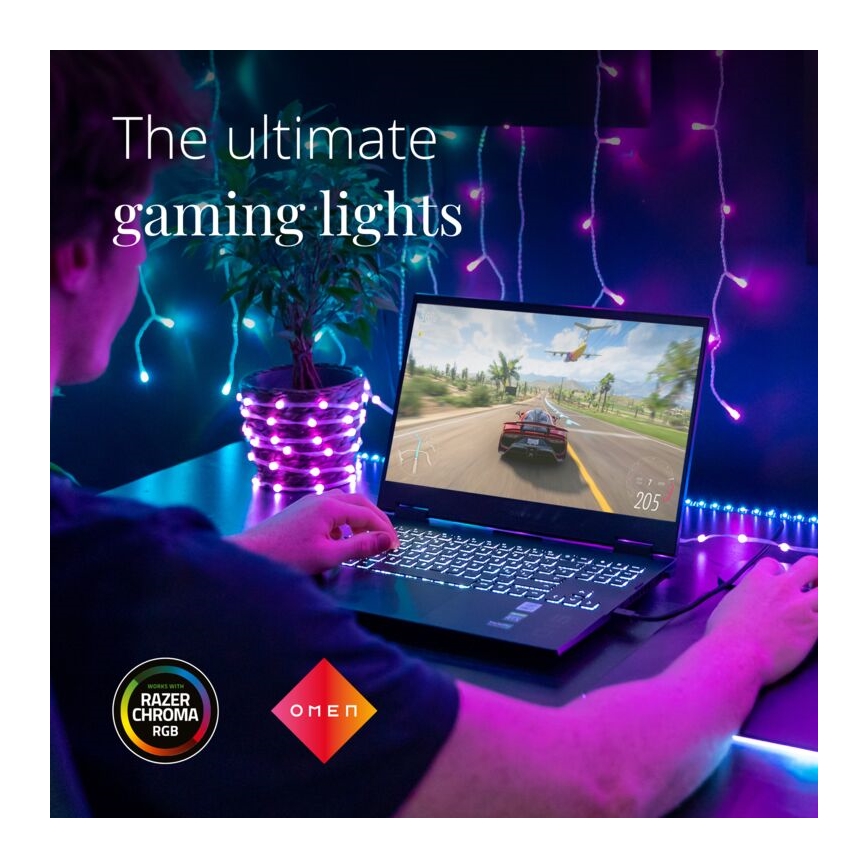 Twinkly TWD060STP-B - Ruban LED RGB  à intensité variable DOTS 60xLED 3 m Wi-Fi USB