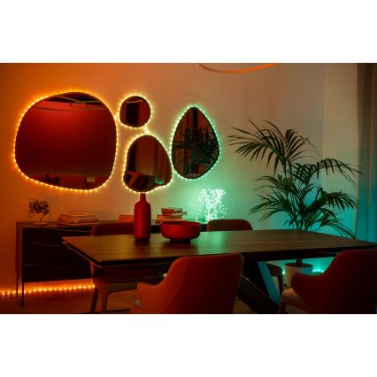 Twinkly - LED RGB Dimbare Kerstlichtsnoer DOTS 60xLED 7 m USB Wi-Fi