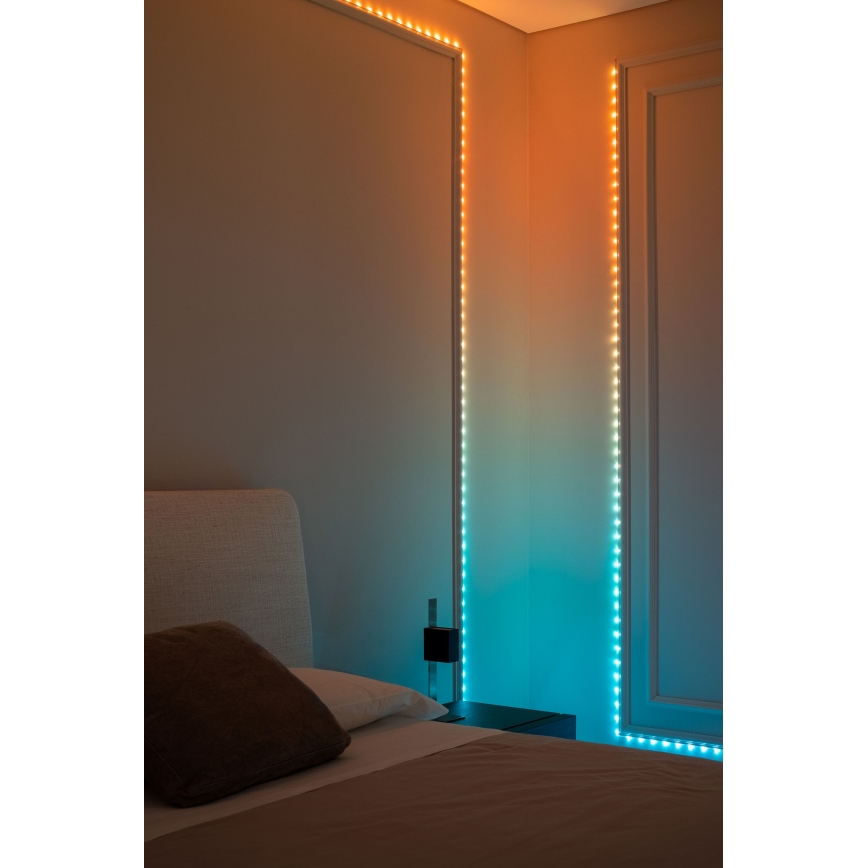 Twinkly - LED RGB Dimbare Kerstlichtsnoer DOTS 60xLED 7 m USB Wi-Fi