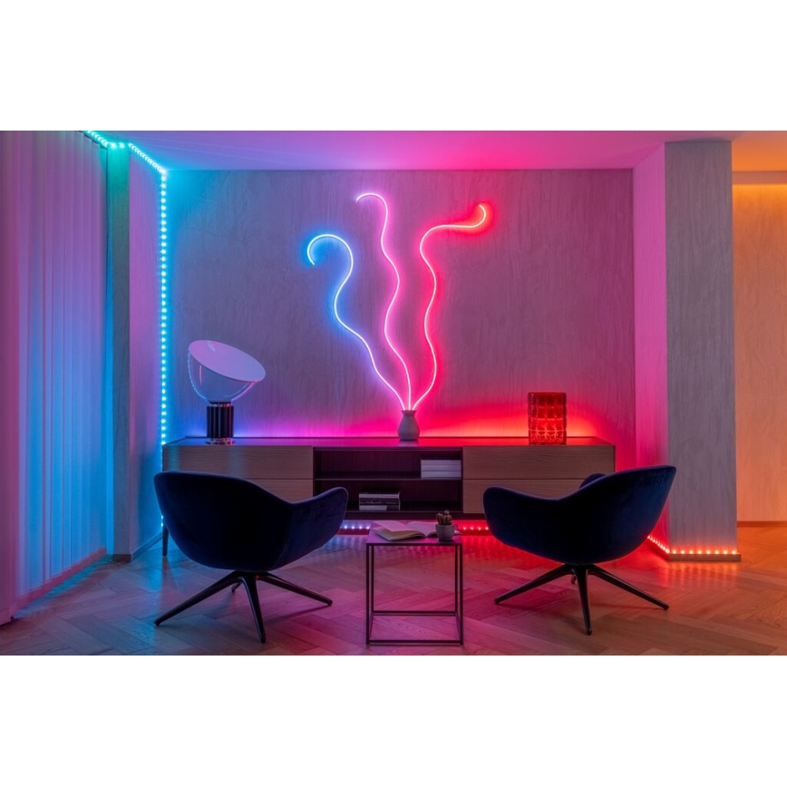 Twinkly - Ruban LED RGB à intensité variable FLEX 300xLED 3 m Wi-Fi