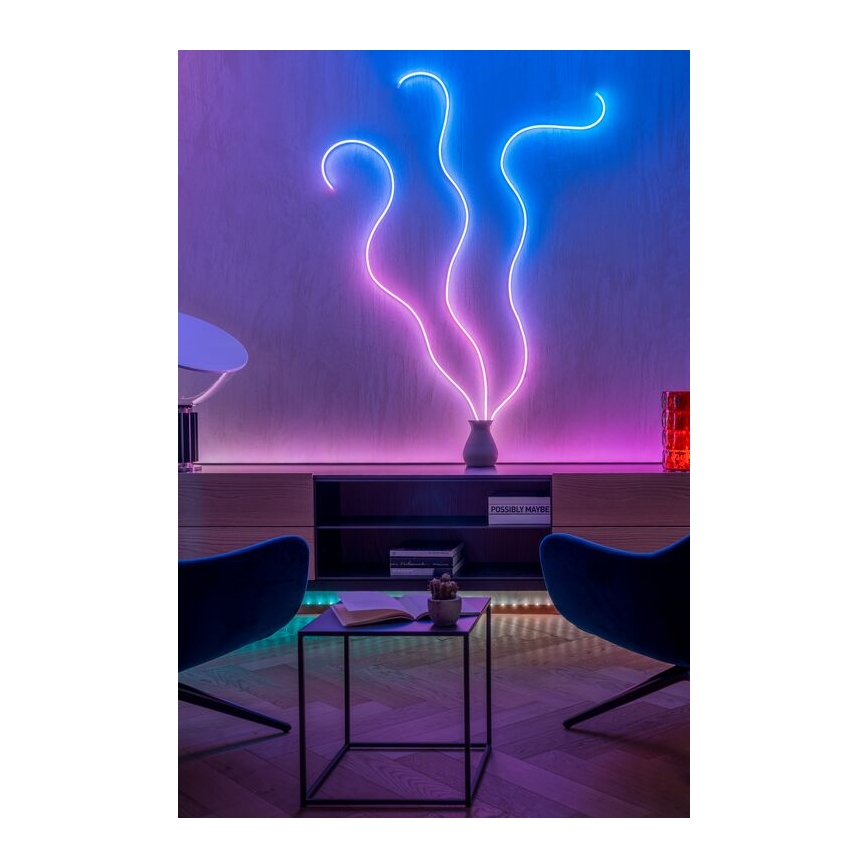 Twinkly - Ruban LED RGB à intensité variable FLEX 300xLED 3 m Wi-Fi