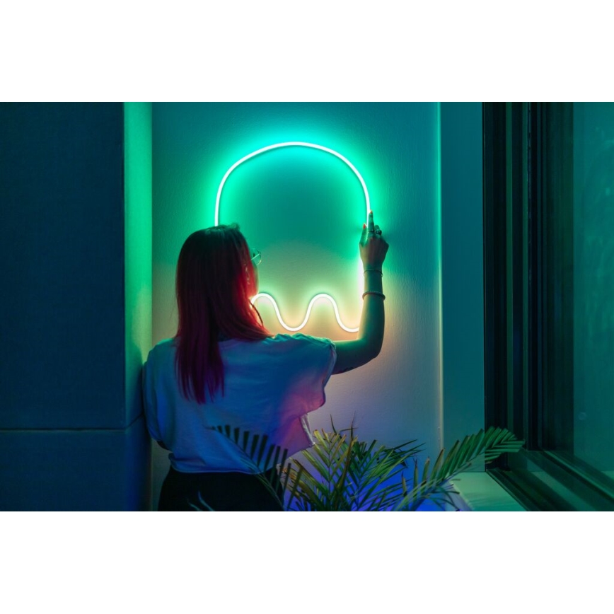 Twinkly - Ruban LED RGB à intensité variable FLEX 300xLED 3 m Wi-Fi