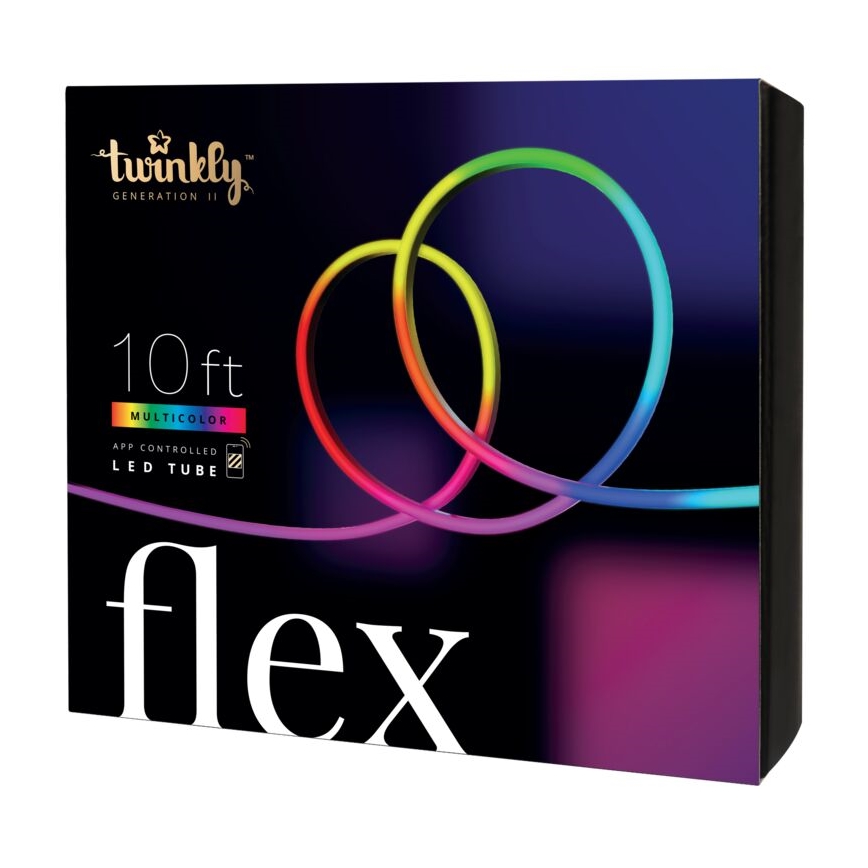 Twinkly - Ruban LED RGB à intensité variable FLEX 300xLED 3 m Wi-Fi