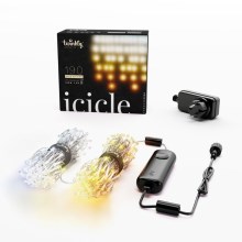 Twinkly TWI190GOP-TEU - LED Kerst Lichtketting voor Buiten 190xLED 11,5m IP44 Wi-Fi
