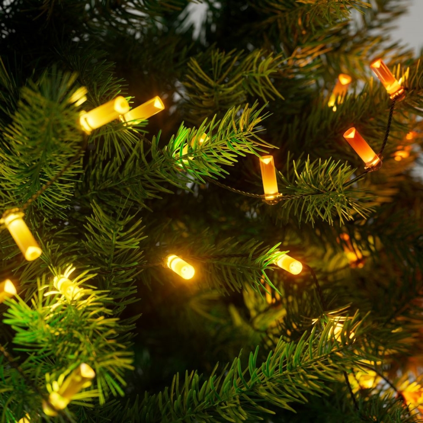 Twinkly - CANDIES RGB-dimbaar LED-lichtsnoer, 200 LEDs, 14 m, USB, Wi‑Fi