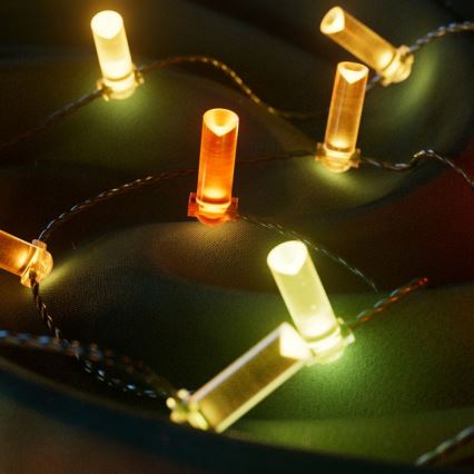 Twinkly - CANDIES RGB-dimbaar LED-lichtsnoer, 200 LEDs, 14 m, USB, Wi‑Fi