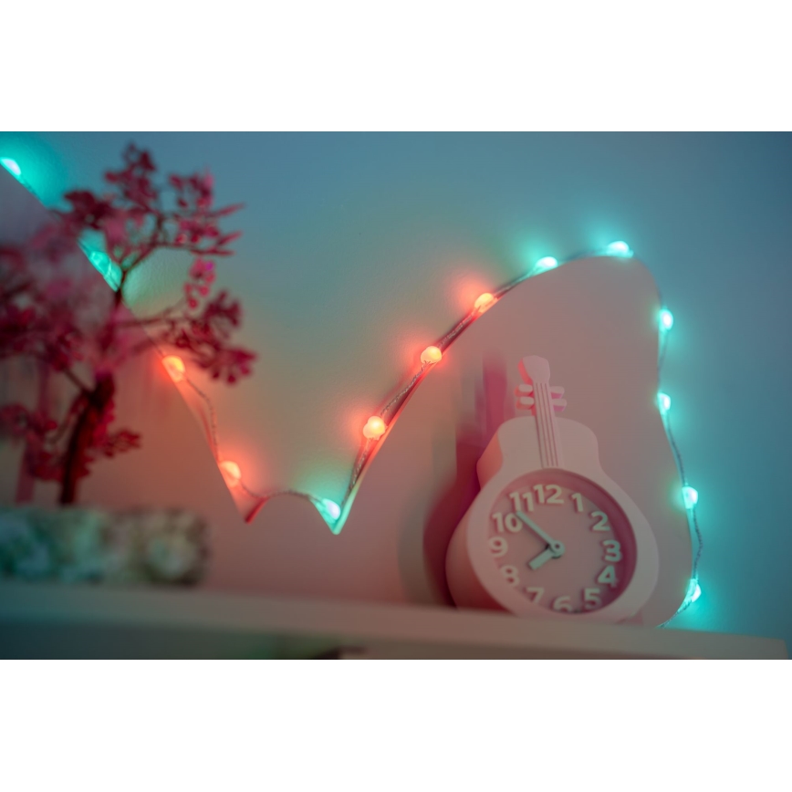 Twinkly - RGB LED dimbaar lichtsnoer CANDIES 100xLED 8 m USB Wi‑Fi