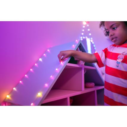 Twinkly - RGB LED dimbaar lichtsnoer CANDIES 100xLED 8 m USB Wi‑Fi