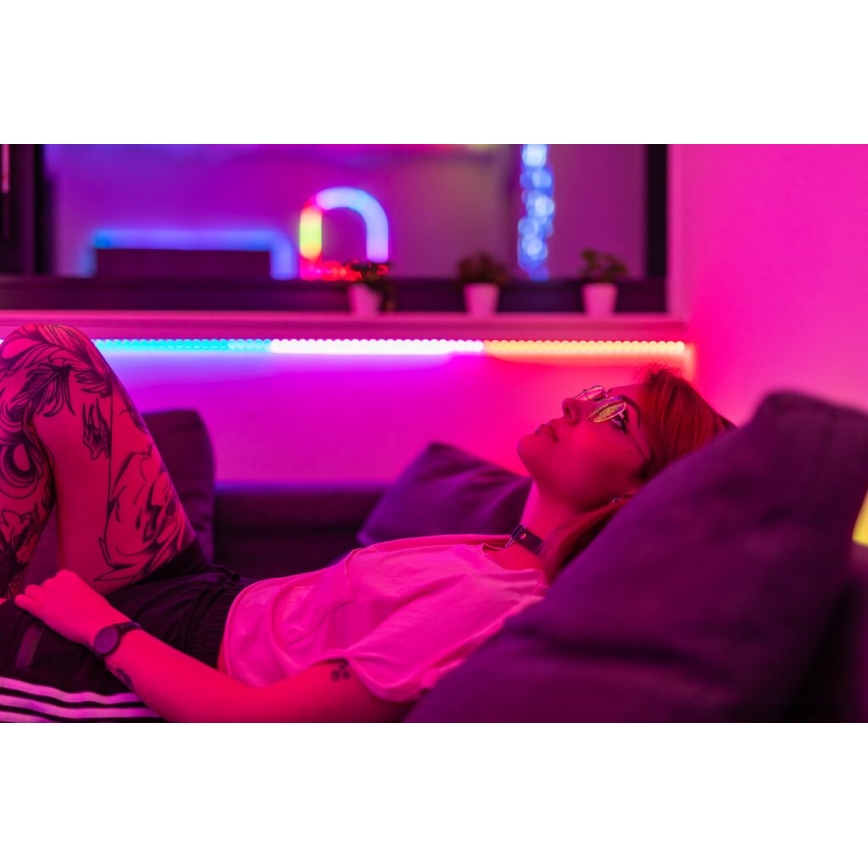 Twinkly TWL100ADP-W - Extension de ruban LED RGB LINE 100xLED 1,5 m Wi-Fi