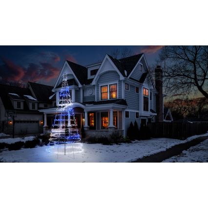 Twinkly - Arbre de Noël extérieur LED RGBW dimmable LIGHT TREE 1000xLED 6 m IP44 Wi-Fi