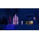 Twinkly - LED RGBW Dimbaar buitenshuis Kerstboom LIGHT TREE 450xLED 3m IP44 Wi-Fi