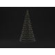 Twinkly - Sapin de Noël LED RGBW extérieur à intensité variable LIGHT TREE 450xLED 3m IP44 Wi-Fi